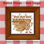 (image for) Retro Diner Food - Hot Dog